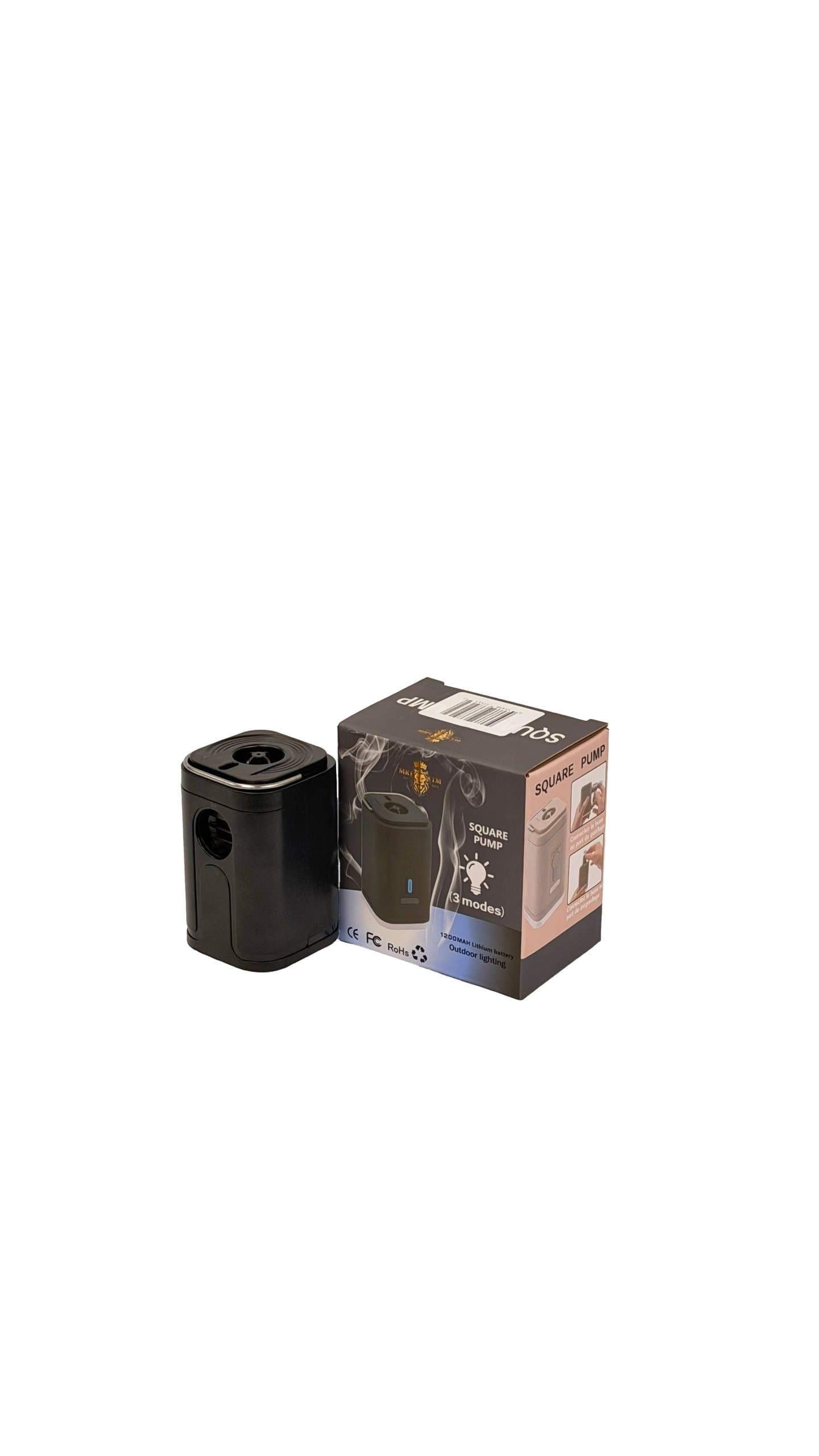 Taha Gold Black Electric Shisha Pump 1
